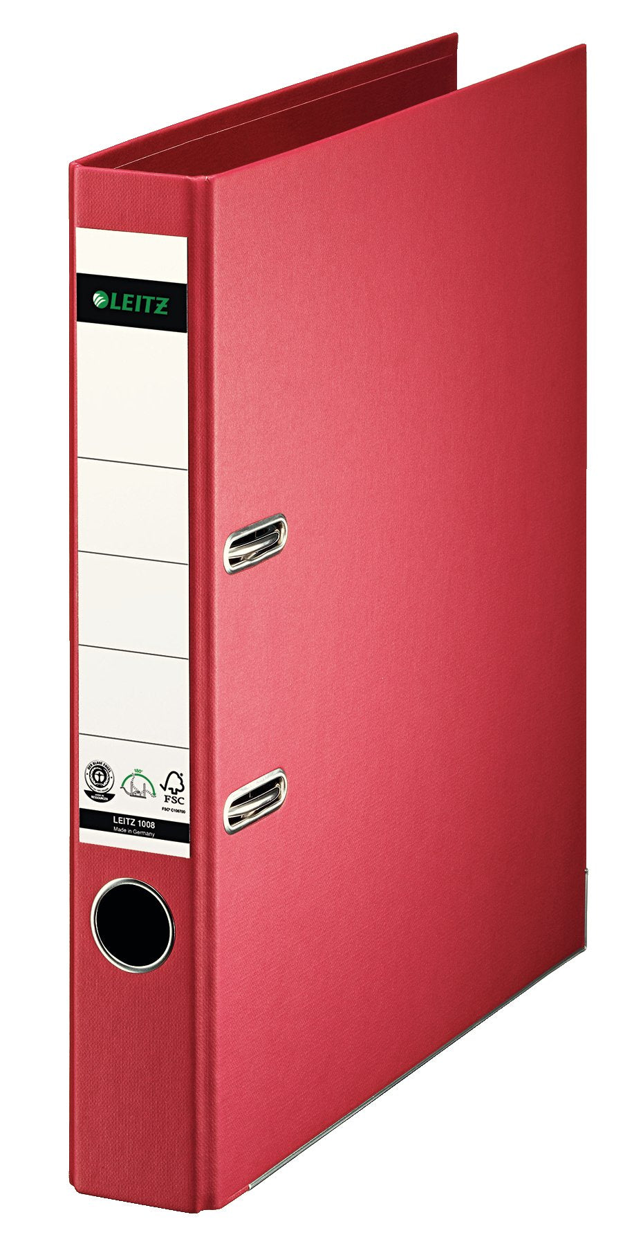Leitz Archivador Anchura Del Lomo 5.2 Cm Din A4 Cartón Rojo