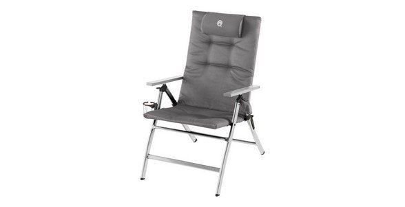 EAN 3138522120863 - Coleman 5 Position Padded Recliner Chair Silla de camping 4 pata(s) Gris imagen 1