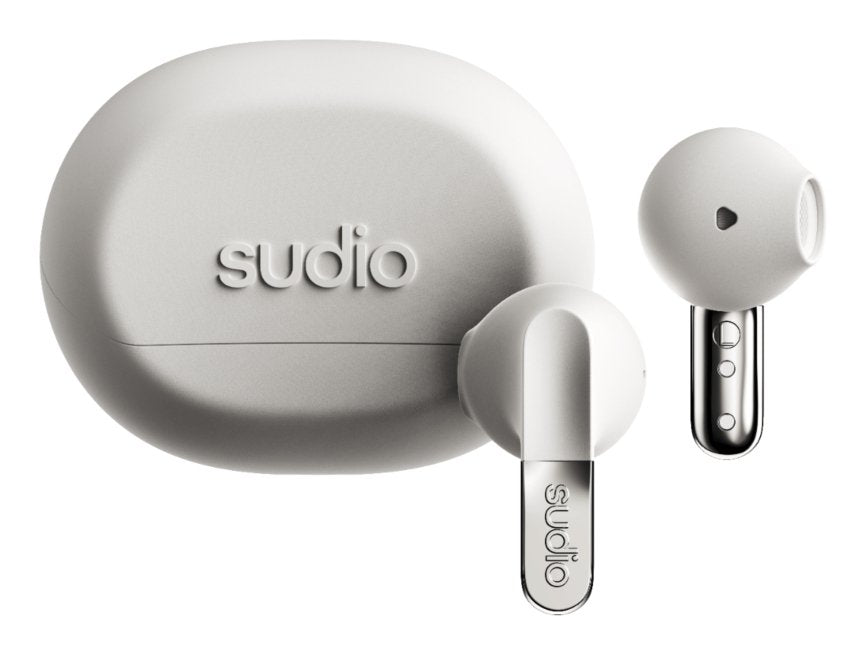 Sudio N3 True Wireless Earbuds, White