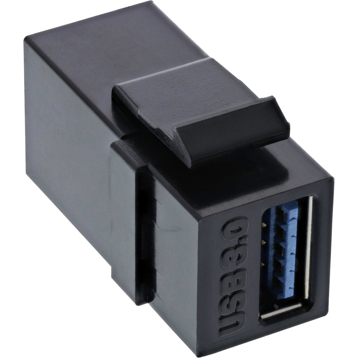 Módulo Snap-In Inline Usb 3.0, Usb-A F/F, Carcasa Negra