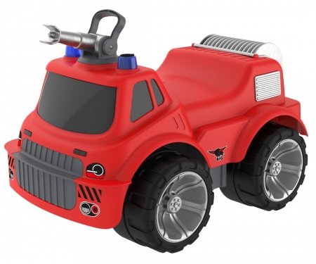 Big Power Worker Maxi Correpasillos Camion De Bomberos