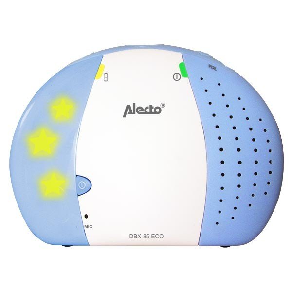 Alecto Dect Babyphone Mit Full Eco-Modus Ohne Kamera Blau