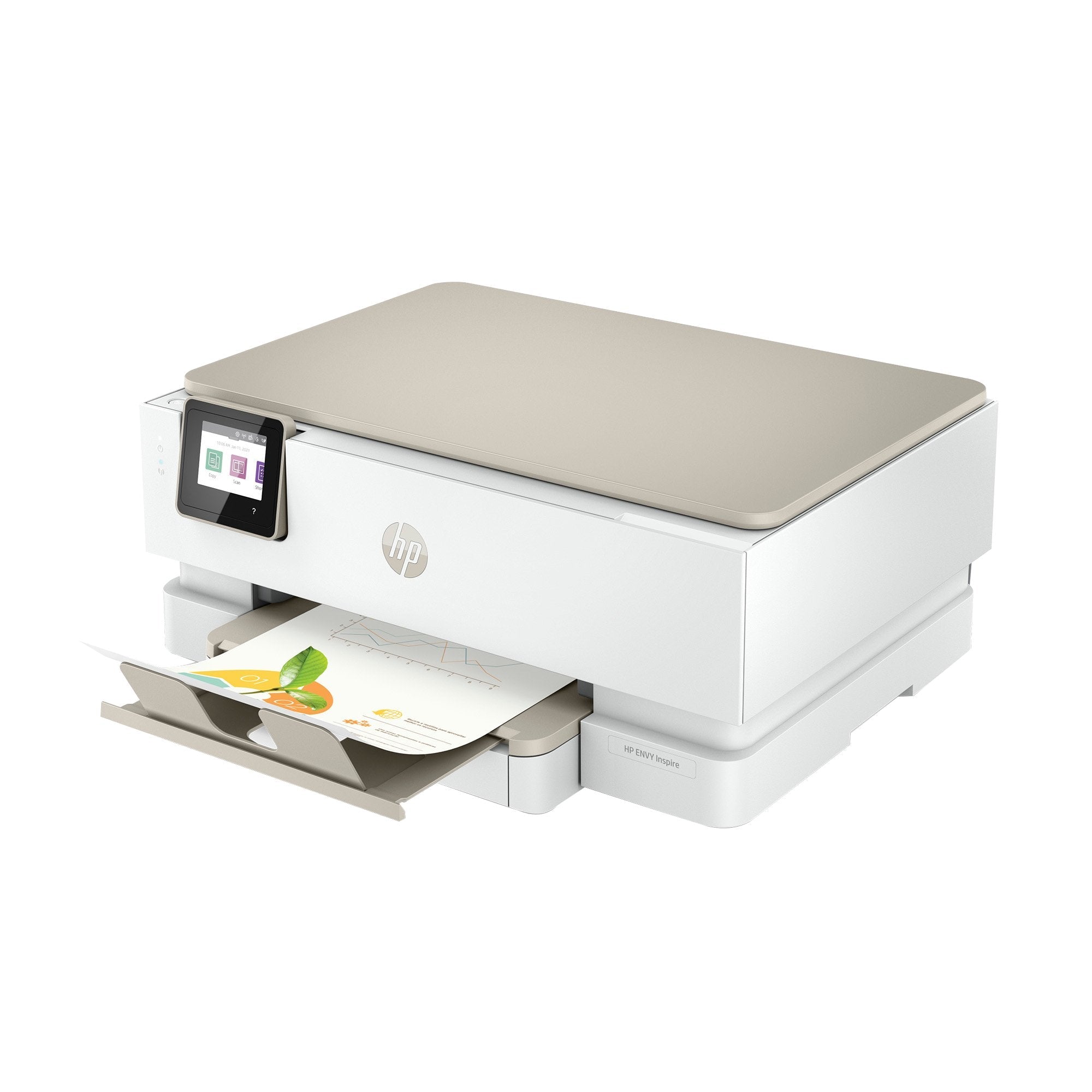 Hp Envy Impresora Multifunción Inspire 7221e, Color, Impresora Para Hogar, Impresión, Copia, Escáner, Conexión Inalámbrica; Compatible Con Instant Ink; Impresión A Doble Cara