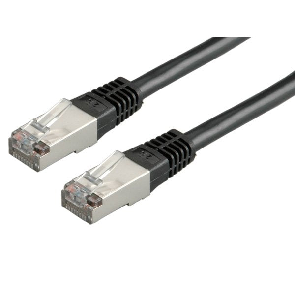 Value Cable De Red Kat.6 Class E S Ftp Pimf Schwarz 10m
