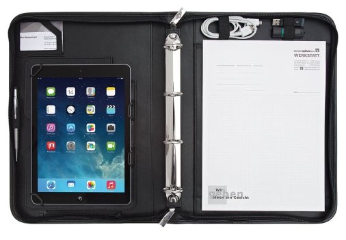 Wedo Tablet Organizer A4 Elegance Univers. 9,7 10,5 Zoll Sw