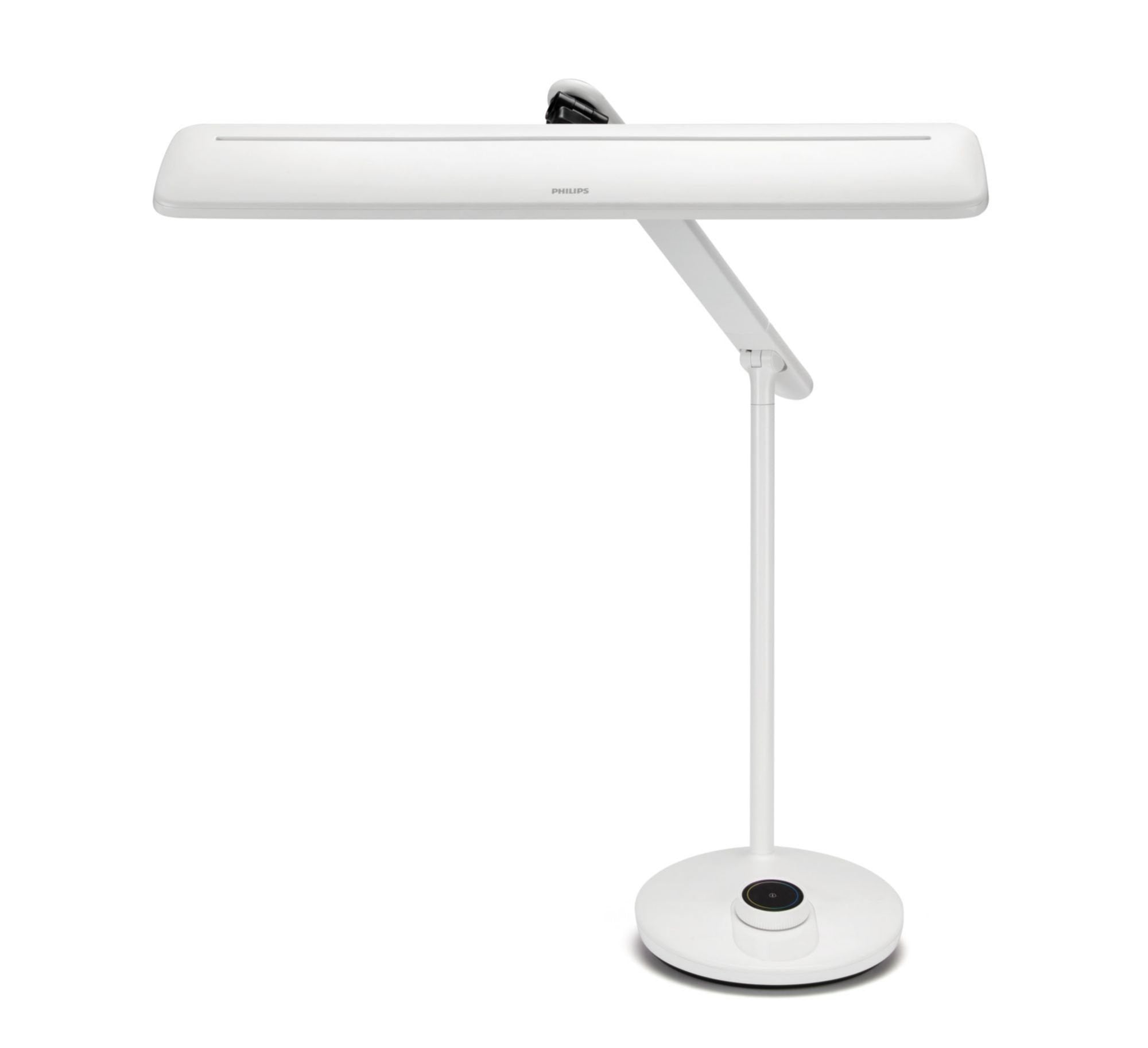 Flexo De Escritorio Philips Vdt Mate Led 14w Red Electrica 220v Sceneswitch 27-65k Regulable Blanco