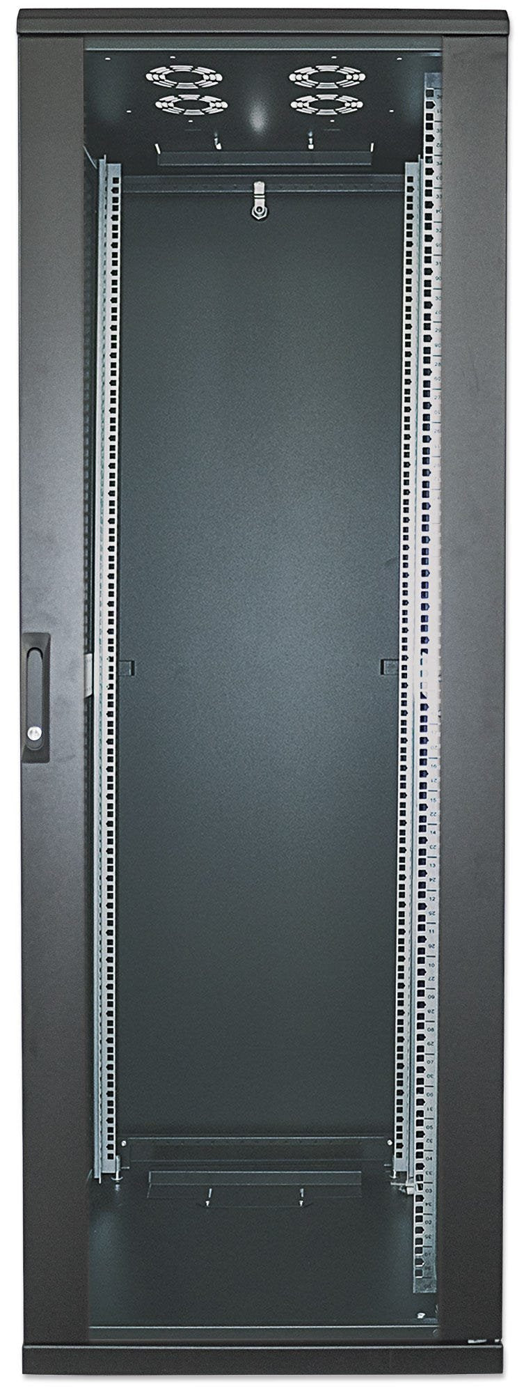 Armario Rack Intellinet 713382  36u Rack O Bastidor Independiente Negro