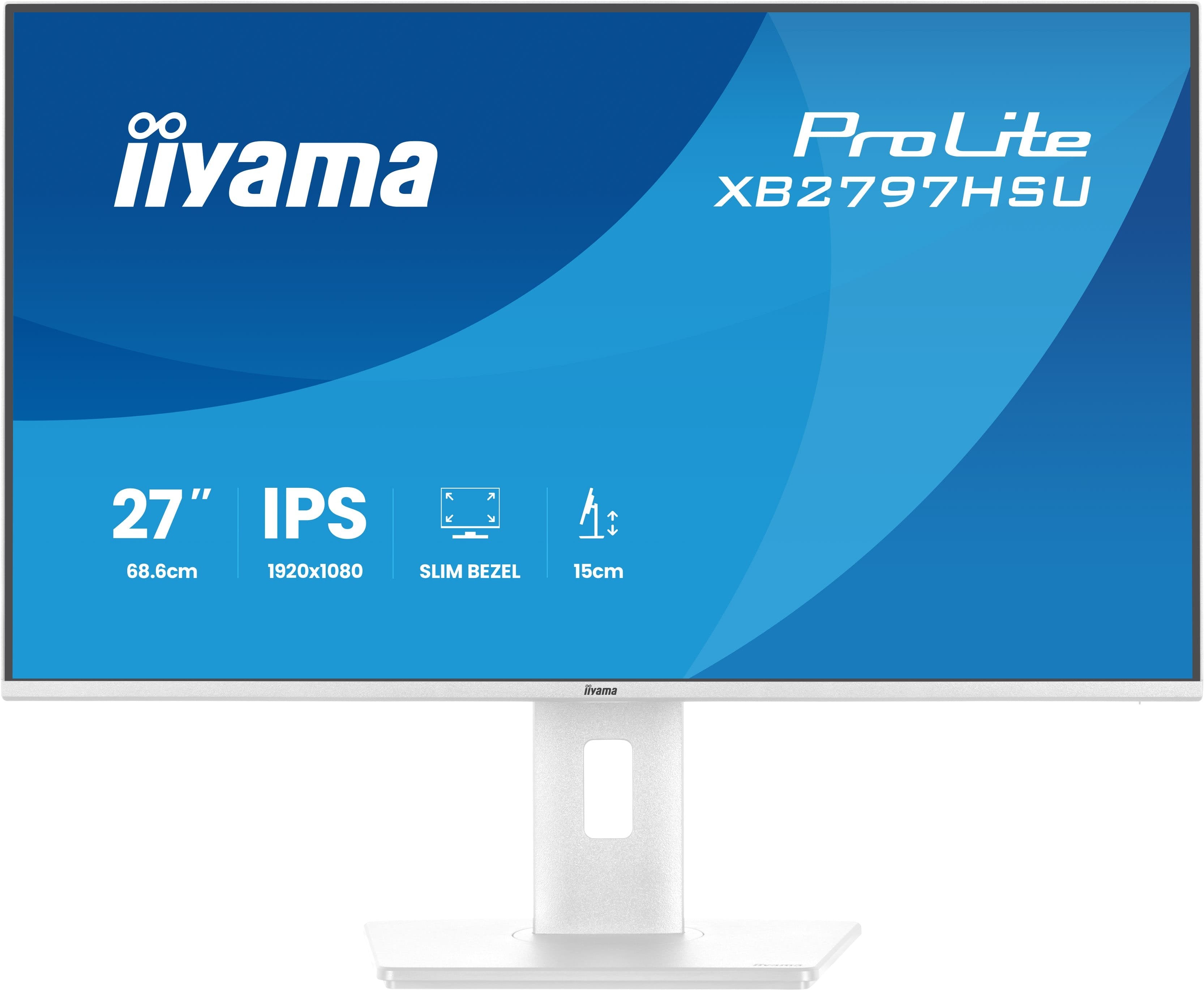 Iiyama 68.6cm 27" Xb2797hsu-W1 16:9 Hdmi+Dp+2xusb-C Ips