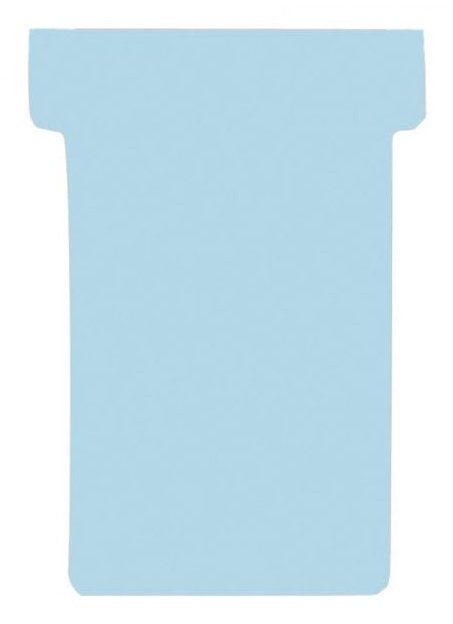 Franken Gmbh Franken - T-Tarjeta - 5.9 X 8.2 Cm - Tamaño 2 - Azul Claro (Paquete De 100)
