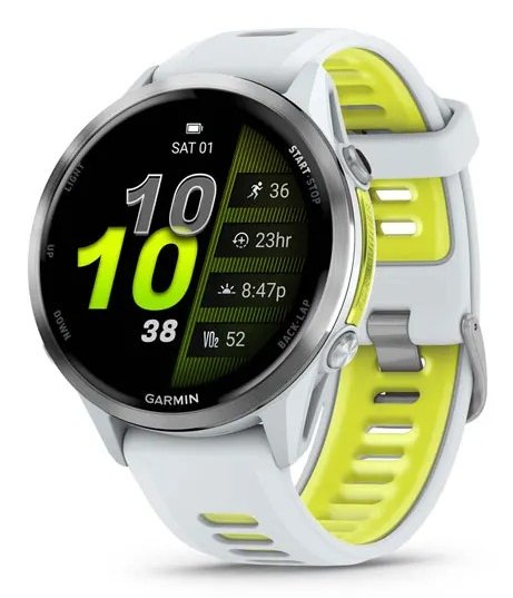 Garmin Forerunner 970 3,56 Cm (1.4") Amoled Digital 454 X 454 Pixeles Pantalla Táctil Blanco Wifi Gps (Satélite)
