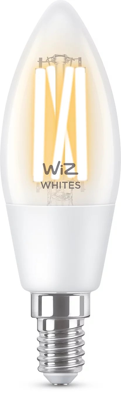 Wiz Bombilla Con Filamento Transparente 40 W C35 E14