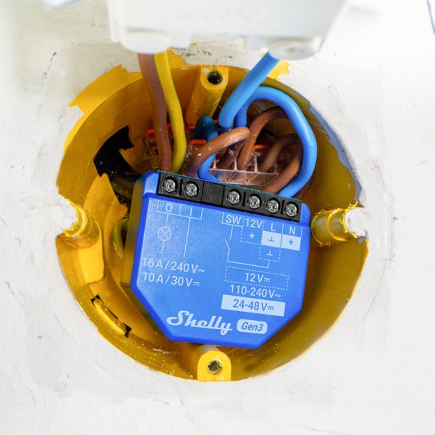 Shelly 1 Gen3, Relay Blue, Paquete De La Serie 2 Shelly_1_gen3_2er