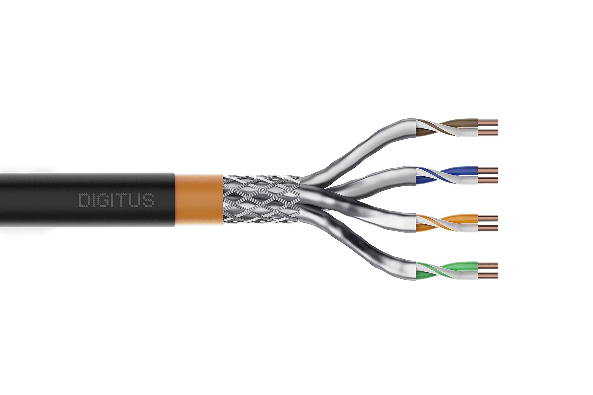EAN 4016032354130 - Digitus DK-1741-VH-10-OD cable de red Negro Cat7 S/FTP (S-STP) imagen 1