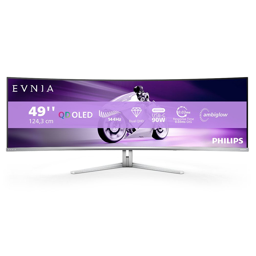 EAN 8712581803926 - Philips Evnia 8000 49M2C8900L/00 pantalla para PC 124,2 cm (48.9") 5120 x 1440 Pixeles Dual QHD QD-OLED B imagen 2