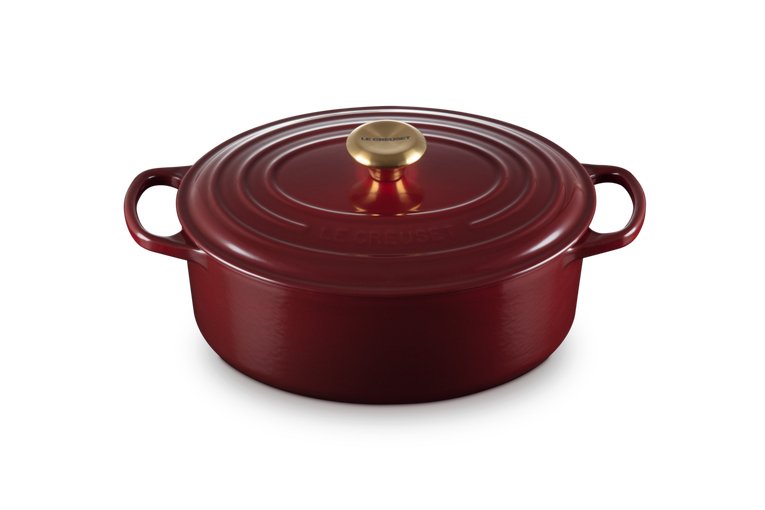 Le Creuset Signature Roaster Oval 29cm Rhone (21178299494441)