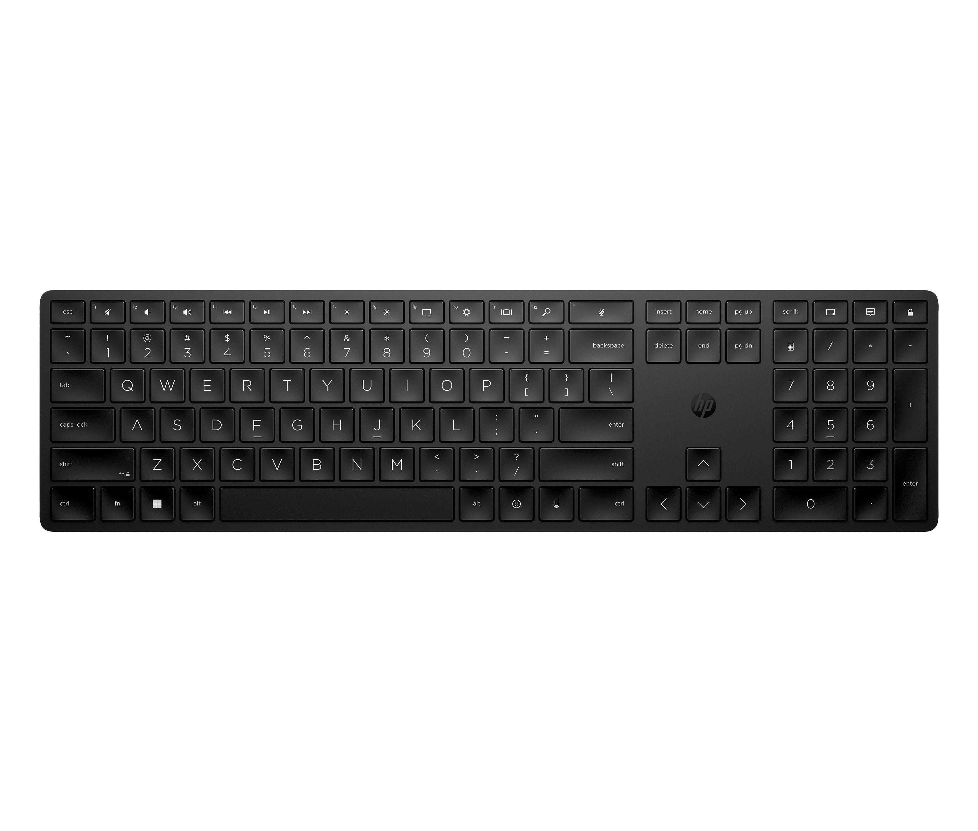 EAN 0196188162309 - HP 450 BLK Programmable Wireless Keyboard teclado RF inalámbrica + USB Negro imagen 1