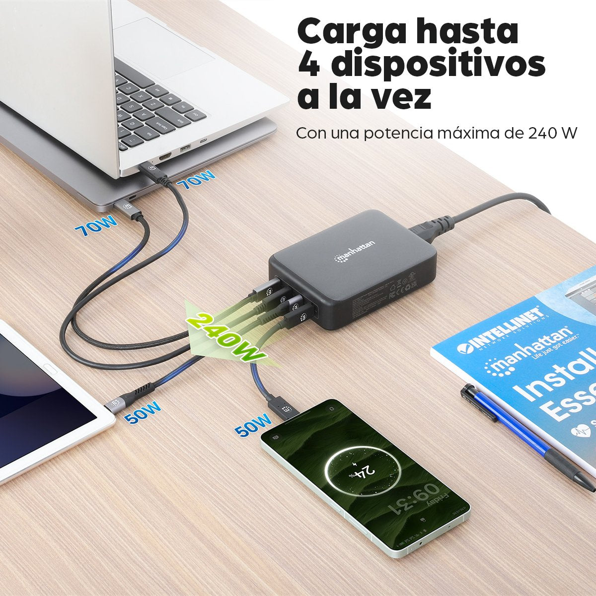 EAN 0766623102667 - Manhattan 102667 adaptador e inversor de corriente imagen 13