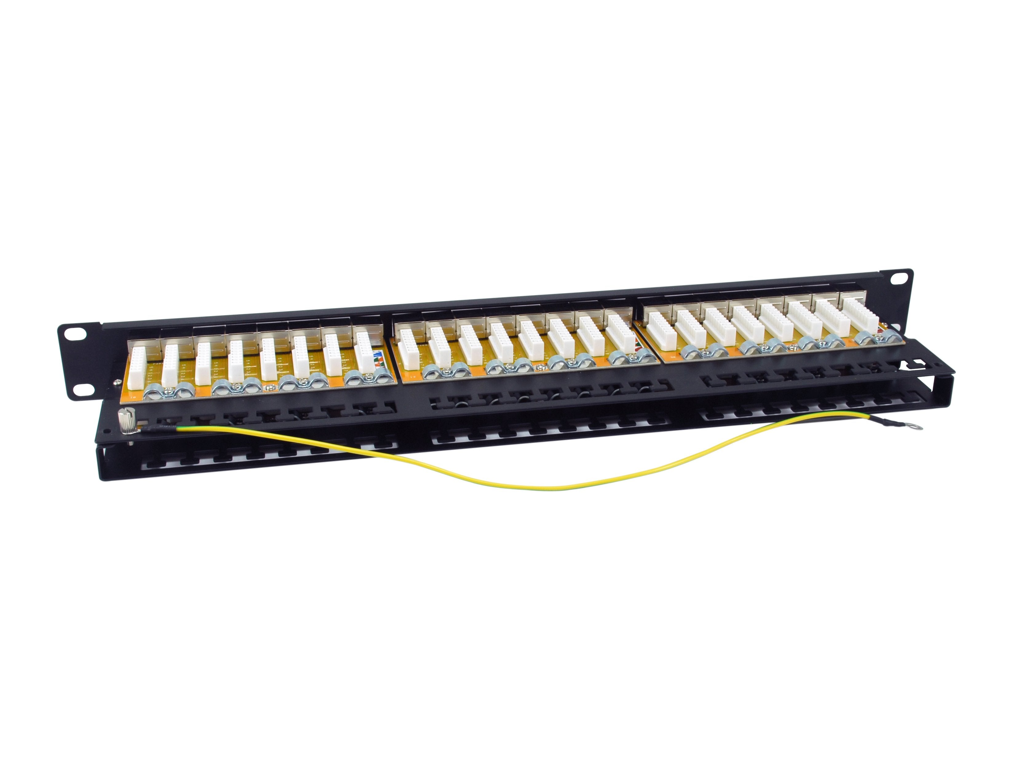 Equip Patchpanel 48x Rj45 Cat6a 19" Ftp 1he Premium Negro