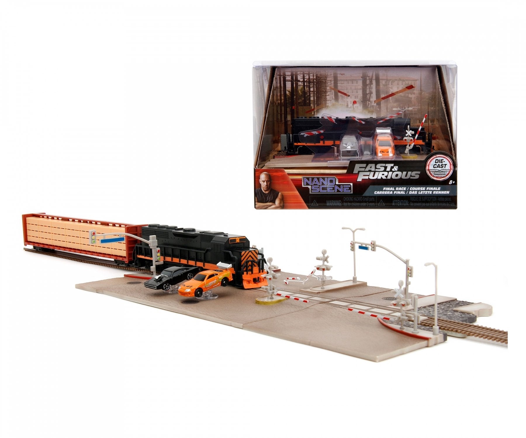 Replica Diorama Tren Fast & Furious
