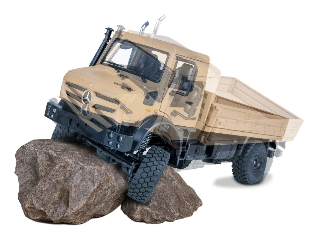EAN 4042774476182 - Jamara Mercedes-Benz Unimog U5023 modelo controlado por radio Vehículo oruga Motor eléctrico 1:14 imagen 25