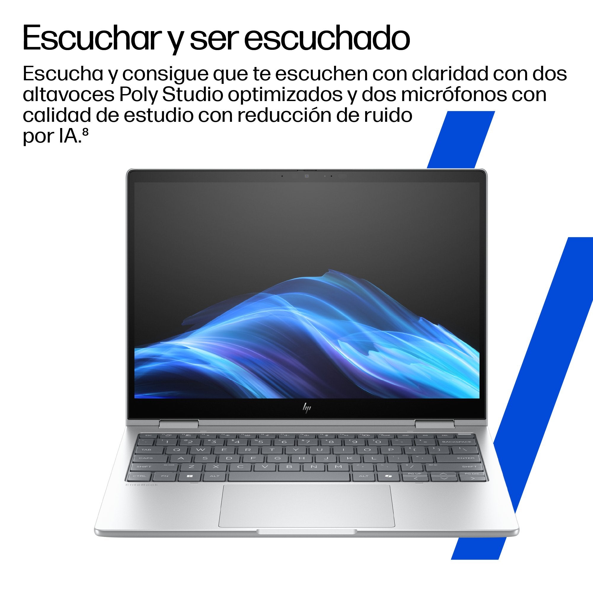 EAN 0199251426346 - HP EliteBook 8 Flip G1i 13 inch Notebook AI PC Wolf Pro Security Edition Intel Core Ultra 5 225U Híbrido  imagen 9