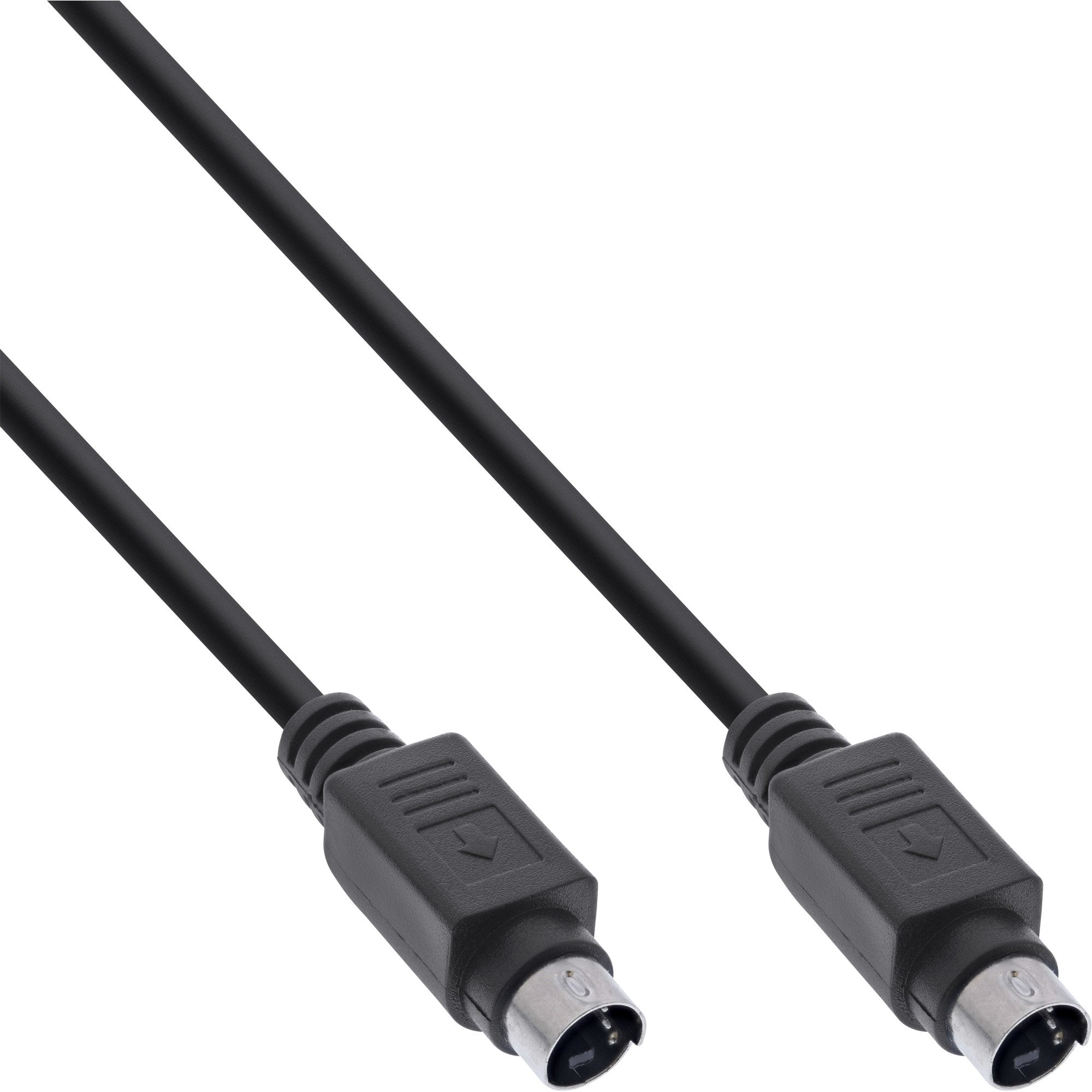 Cable De Vídeo Inline S-Vhs De 4 Pines Macho A Macho De 2 M