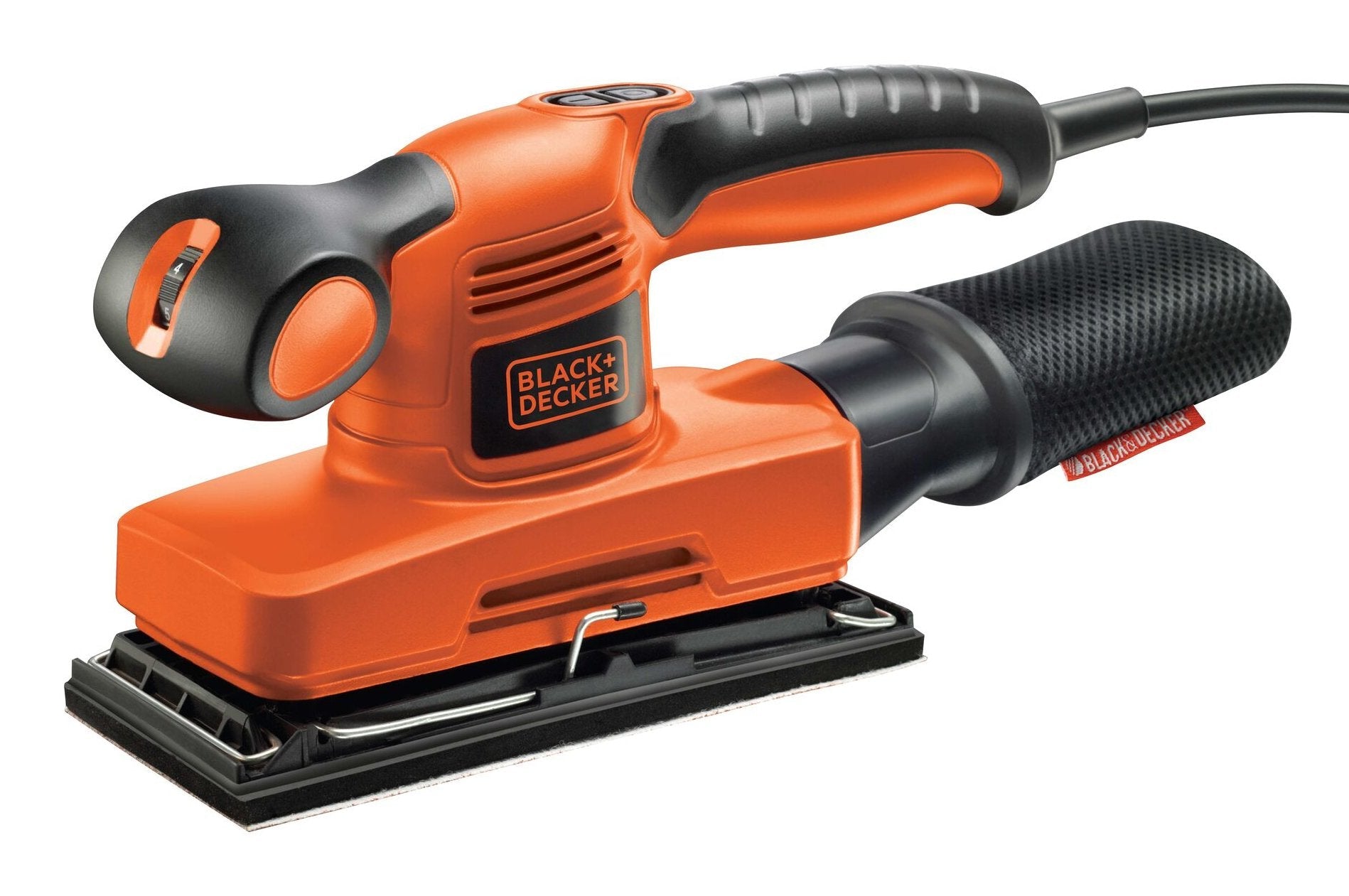 Lijadora Black+Decker Ka320eka 7000 Rpm 240 W Orbital Naranja/Negro, 7000 Rpm, 2 Mm, 1 Mm, Corriente Alterna, 240 W, 185 W