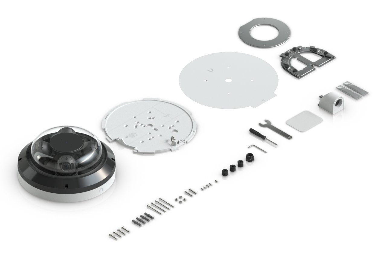 Ubiquiti Unifi Video Camera Ai Multi Sensor 4 &Hll Outdoor &Hll 4k &Hll Infrarojo &Hll Ip66 &Hll Poe++ &Hll White &Hll Uvc-Ai-Ms-4-W