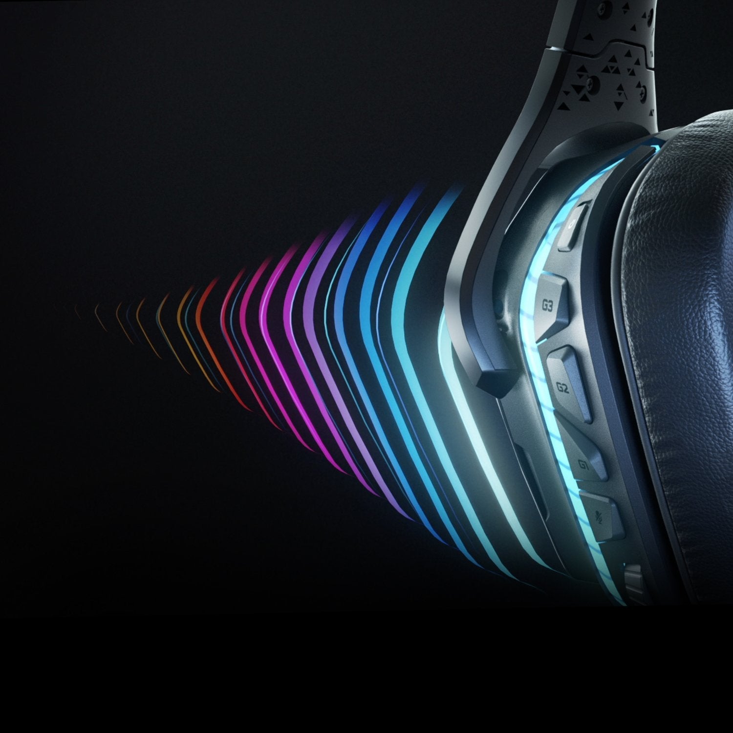 EAN 5099206081918 - Logitech G 981-000744 auricular y casco Auriculares Inalámbrico Diadema Juego Negro, Azul imagen 8