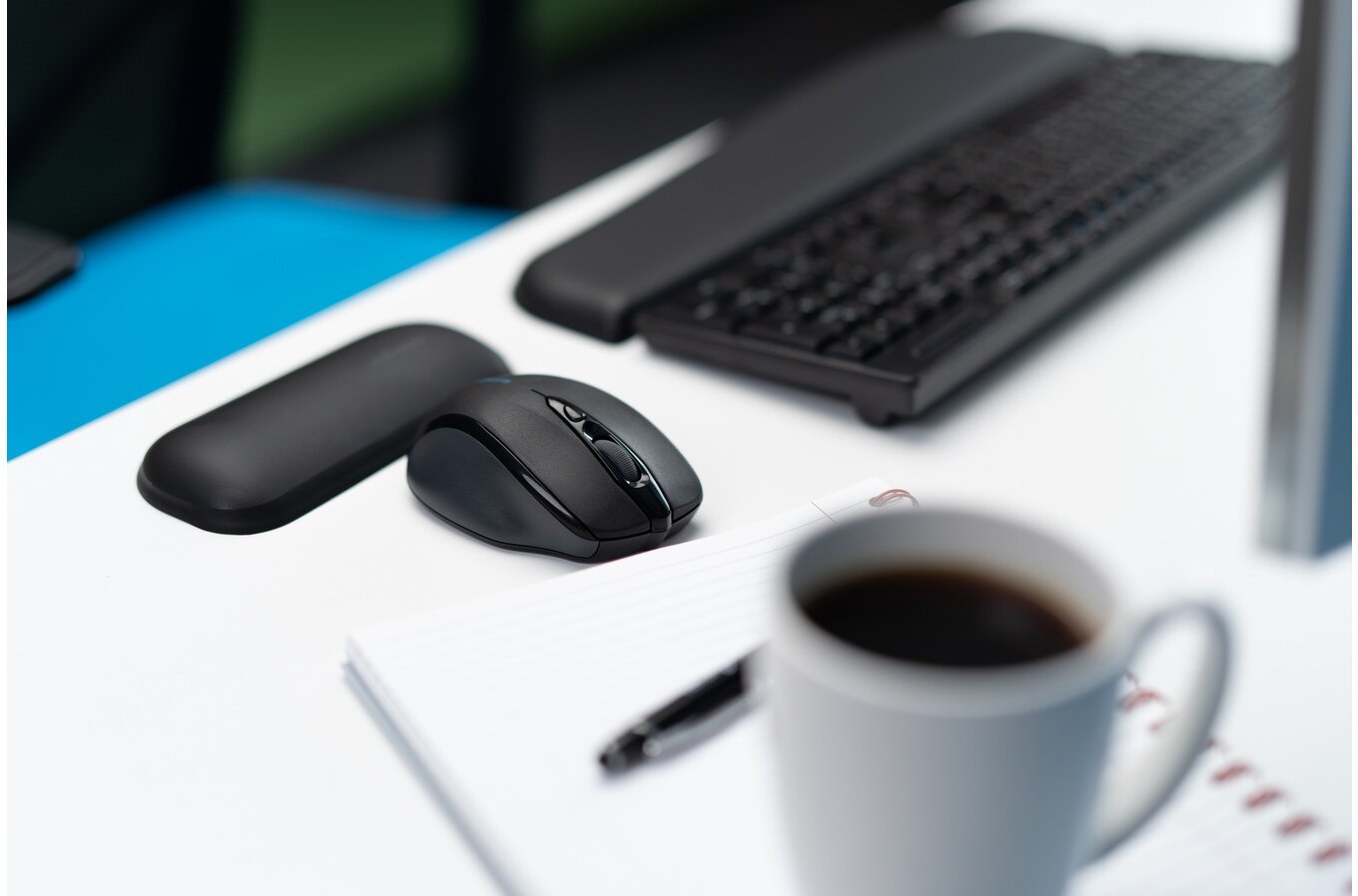 Kensington Reposamuñecas Ergosoft Para Teclados Estándar