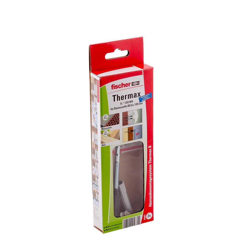 EAN 4006209456811 - Fischer 045681 tornillo/tuerca 2 pieza(s) M6 imagen 1