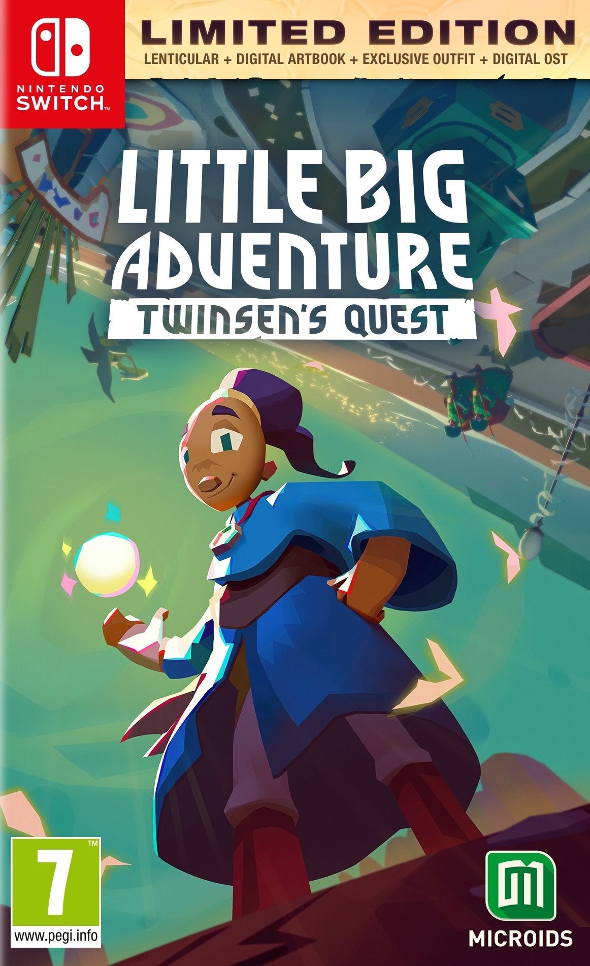 Juego Little Big Advt.Twinsen Quest Limit Switch