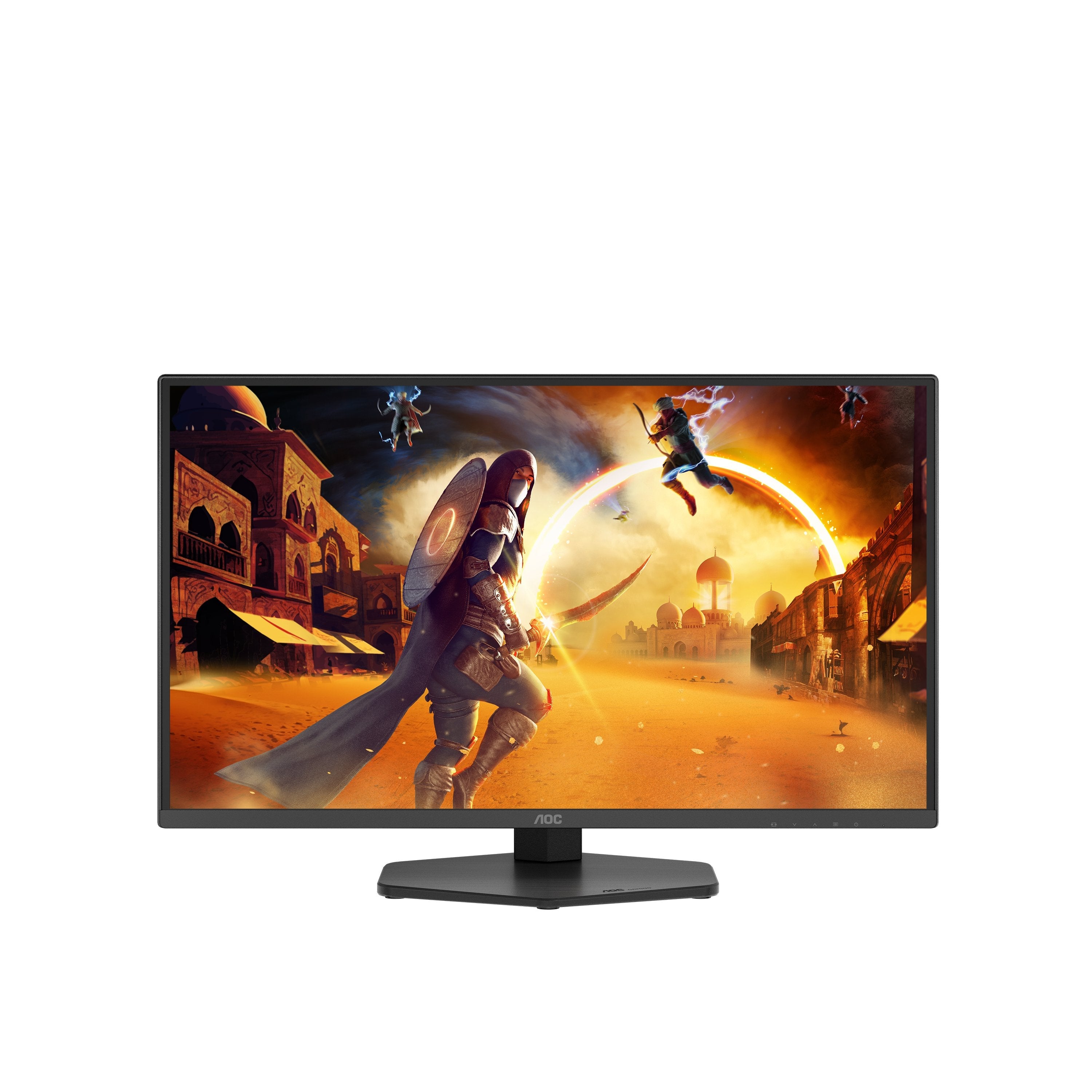 Monitor Aoc G4 Q25g4sr  24.5" 2560 X 1440 Pixeles Quad Hd Led Negro, Rojo