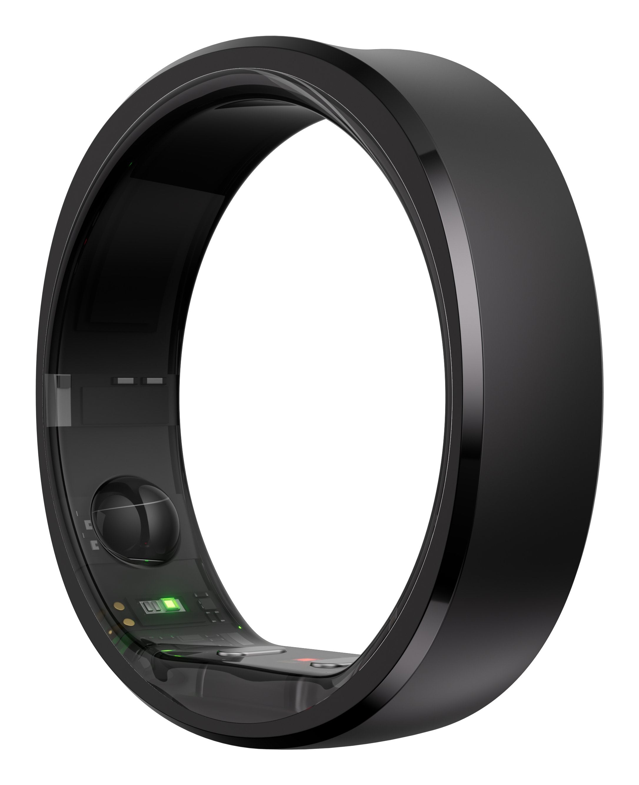 Anillo Inteligente Ringconn Gen2, Negro, Verde 11
