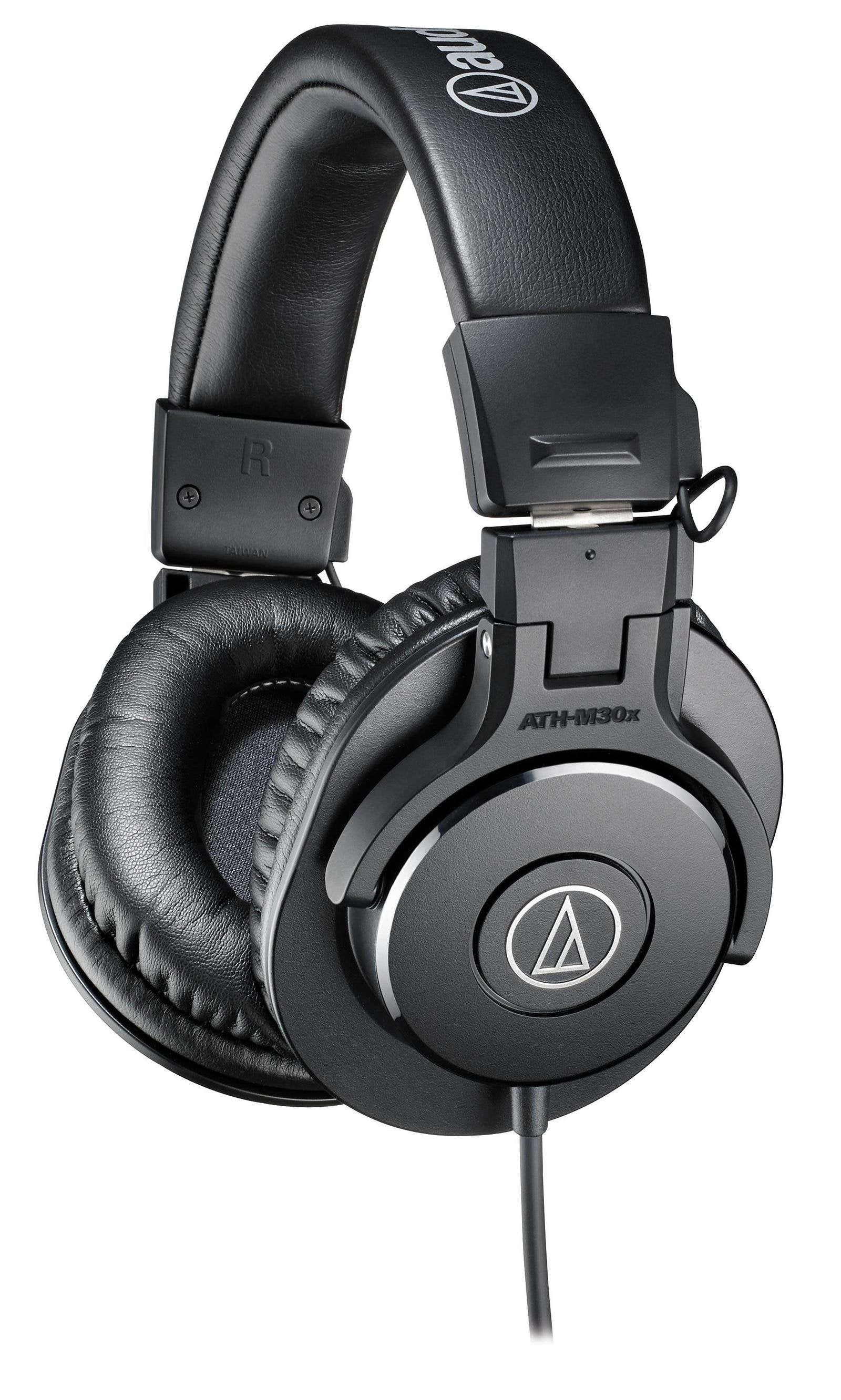 Audio-Technica Ath-M30x Auriculares Profesionales Negros