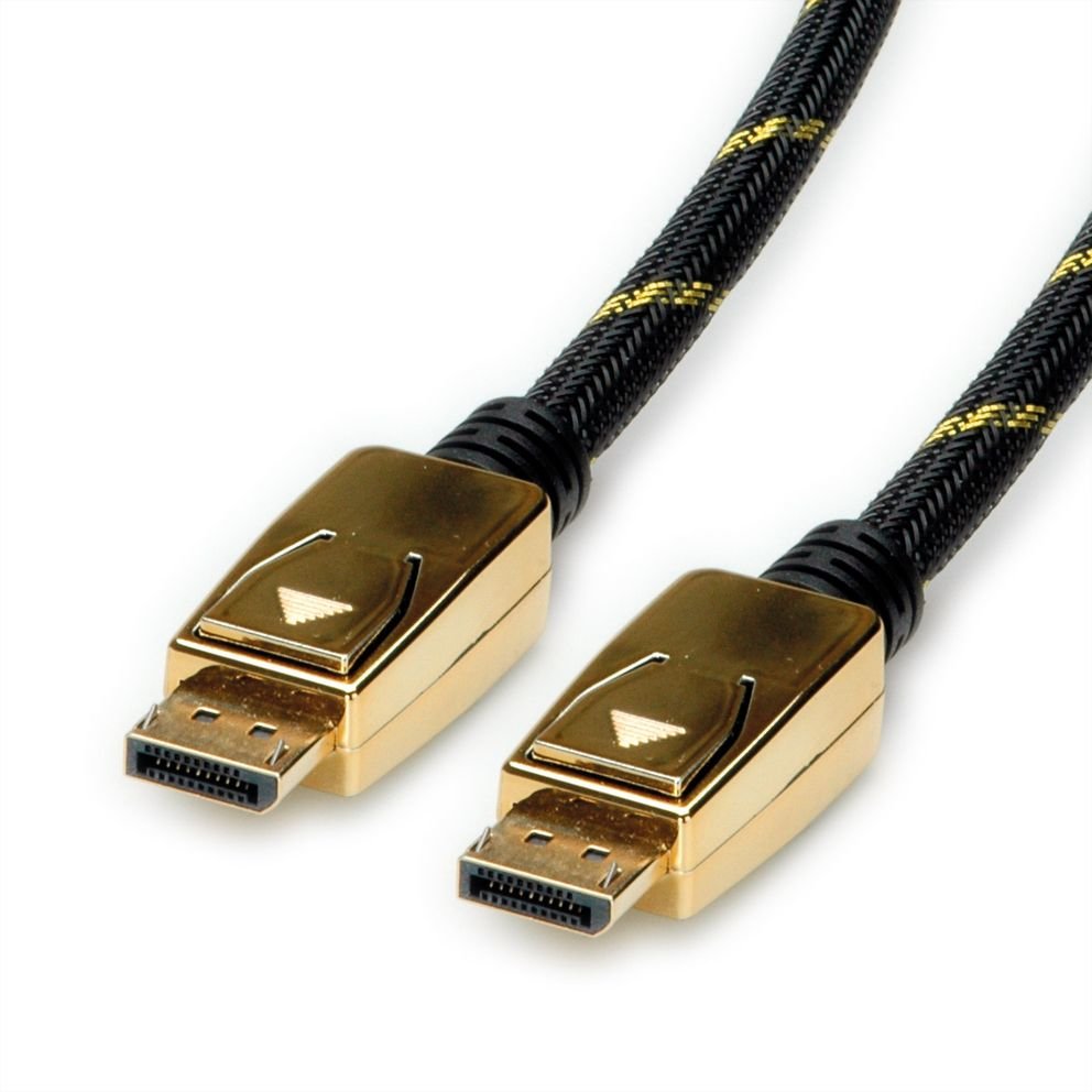 EAN 7630049610965 - ROLINE 11.04.5920 cable DisplayPort 1 m Negro, Oro imagen 1