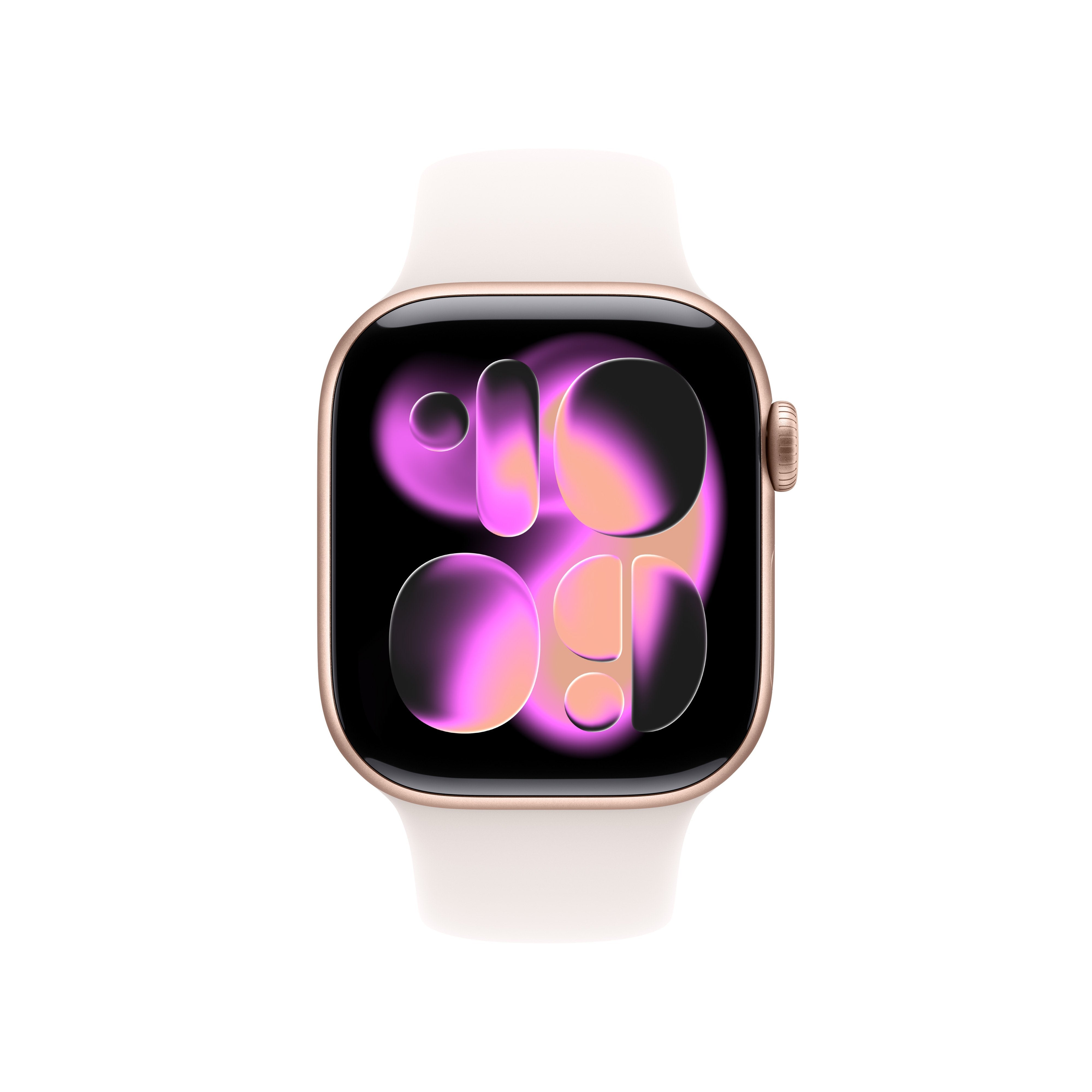 Apple Watch S11 Aluminium Cellular 42mm Rosegold (Sportarmband Blassrosa) S M