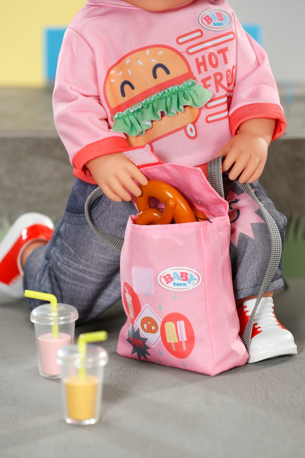 Zapf Creation Baby Born® Snack Shop Outfit 43cm, Accesorios Para Muñecas 835944