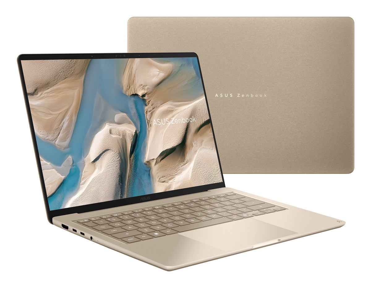 Portátil Asus Zenbook 14 Oled Ux3480qa U1155w Copilot+ Pc 14" Wuxga Snapdragon X1 26 100 45 Tops 16gb Ram 256gb Ssd W11h Sin Cargador