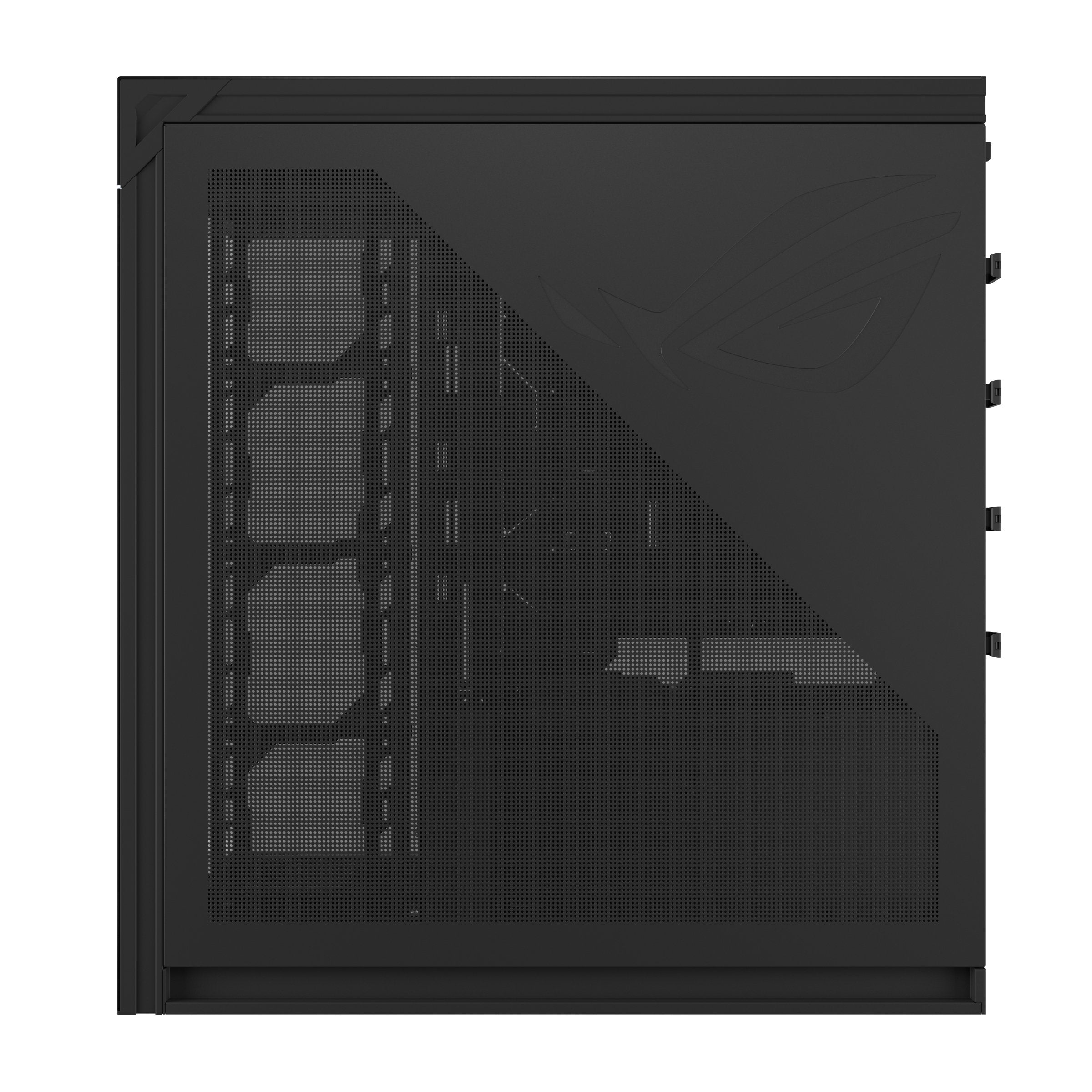 Asus Rog Cronox Gr801 Curve Tg Argb Black Midi Tower Negro
