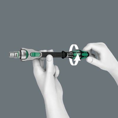 Carraca Wera 8000 A Sb  Zyklop Speed Con Arrastre De 1/4"