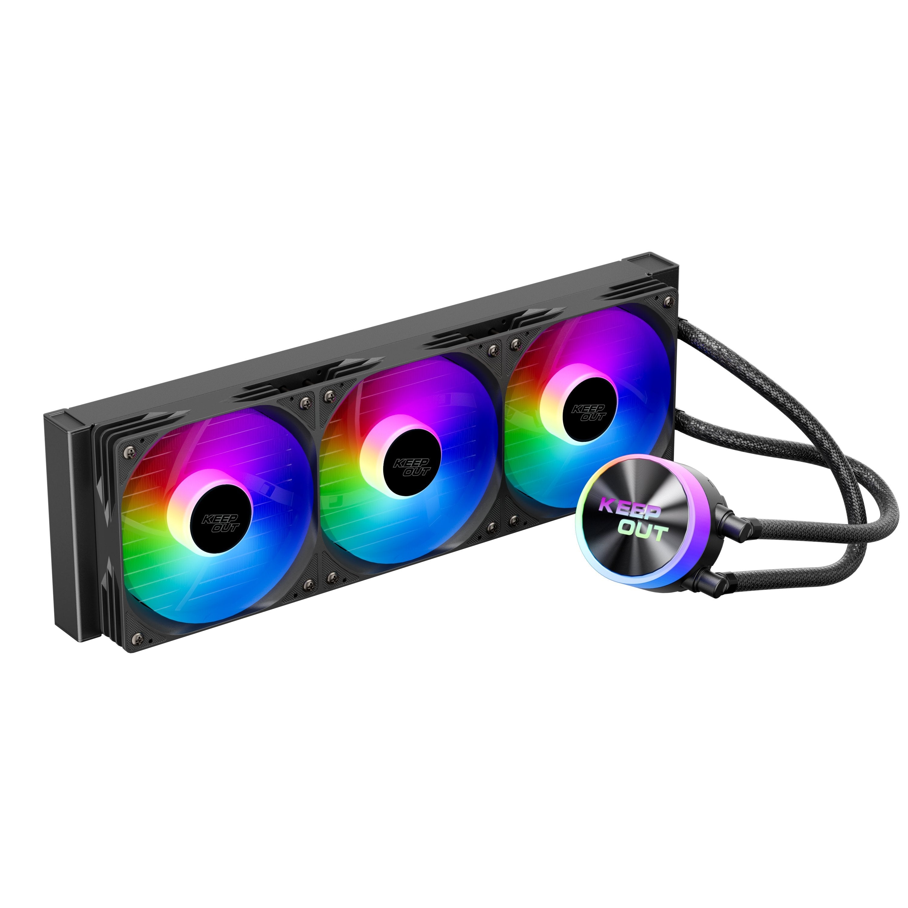 Refrigeracion Liquida Xwc-360 Argb Keepout Argb/ Intel (Lga1700/1200/1151/1150/1155/1156) Y Amd(Am5/Am4).