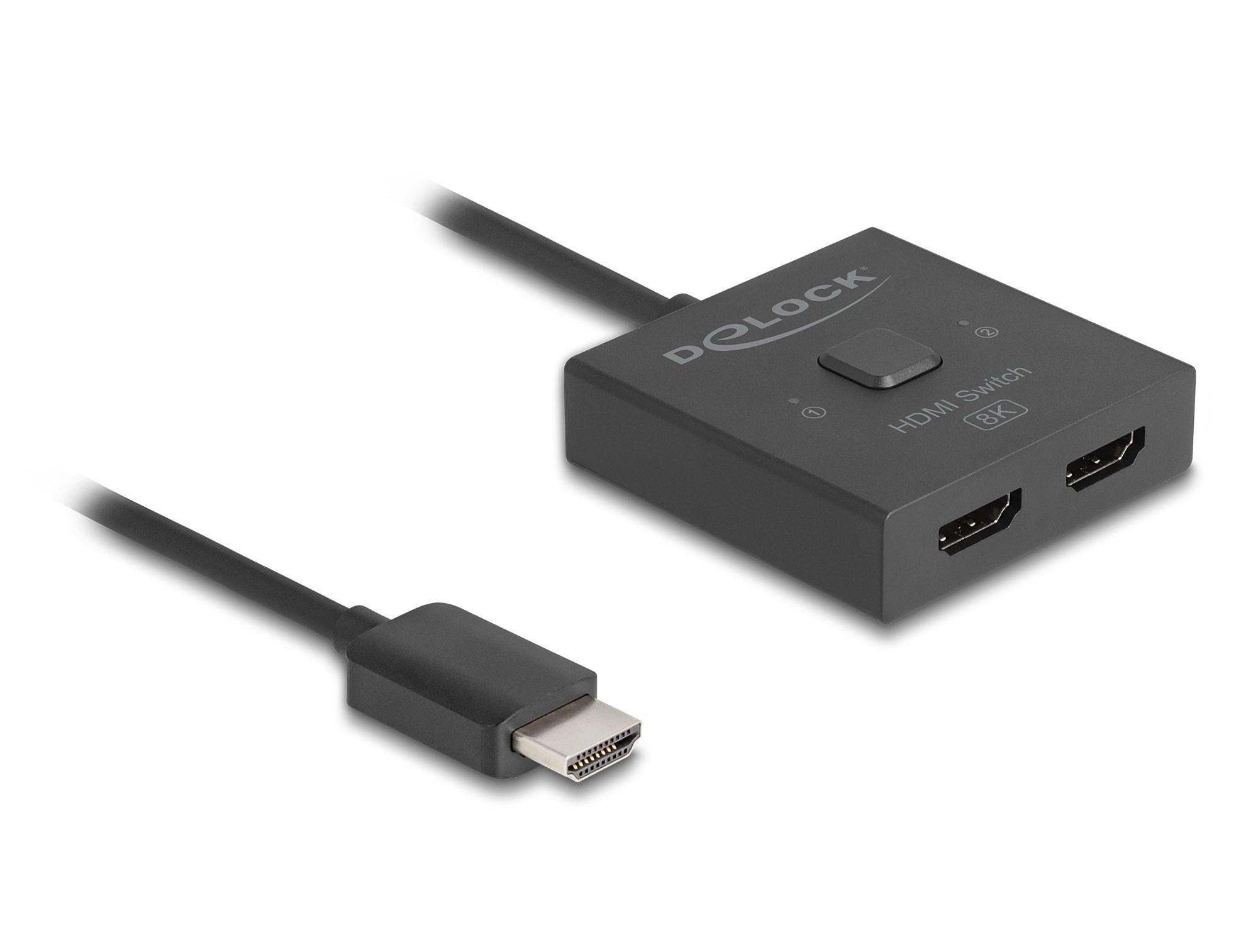 Delock 18901 Hdmi Switch 2 A 1 Bidireccional 8k