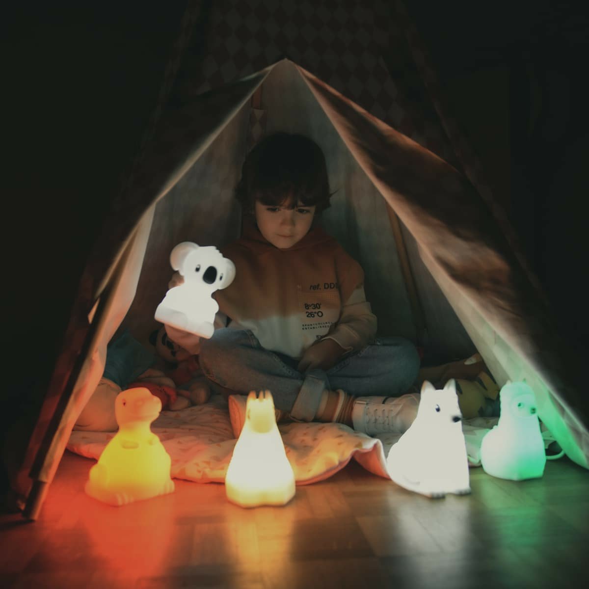 EAN 5407009180705 - KIDYWOLF Elephant luz nocturna para bebés Independiente Blanco LED imagen 5