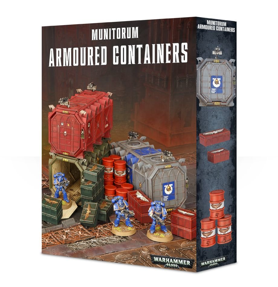 Warhammer 40k - Kampfzone Manufactorum: Gepanzerte Munitorum-Container