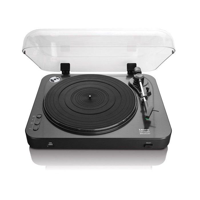 Lenco Lbt-120bk Tocadisco Tocadiscos De Tracción Por Correa Negro