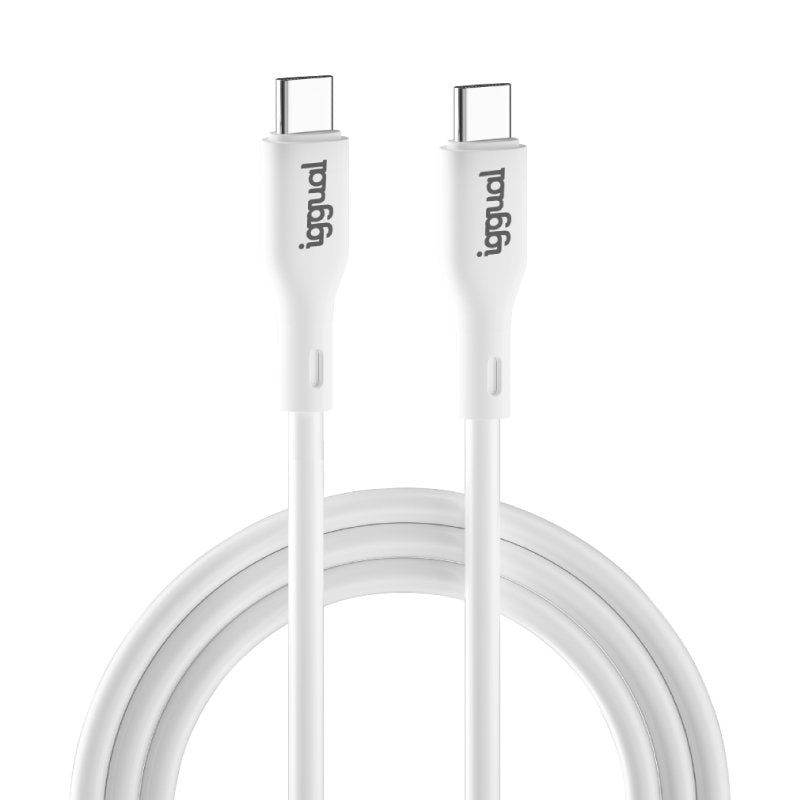 EAN 8435364317365 - iggual IGG317365 cable USB USB 2.0 1 m USB C Blanco imagen 3