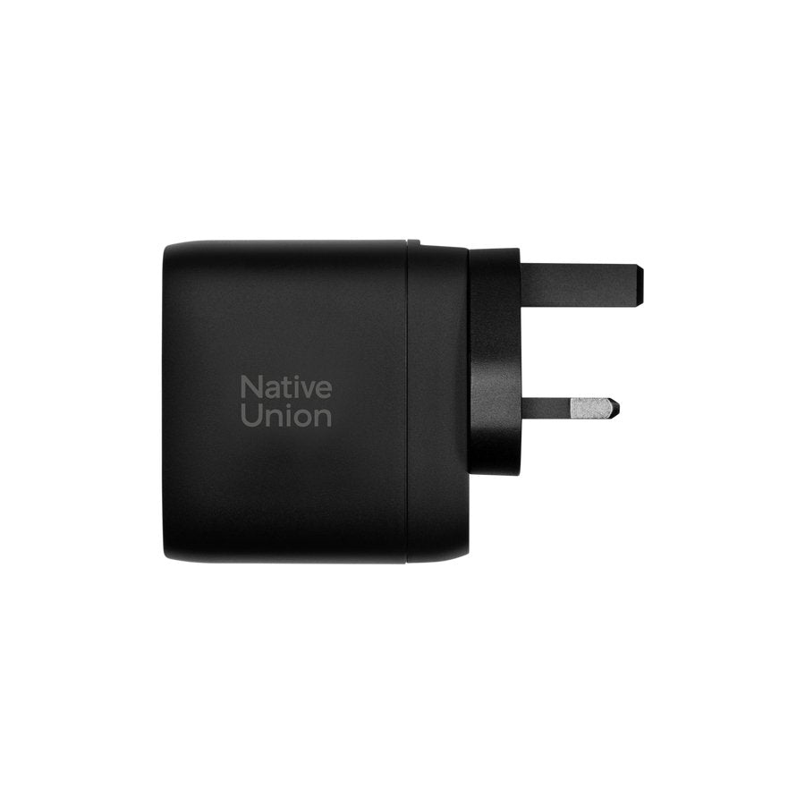 Native Union Fast Gan Charger Pd 67w Portátil, Smartphone, Tableta Negro Corriente Alterna Carga Rápida Interior