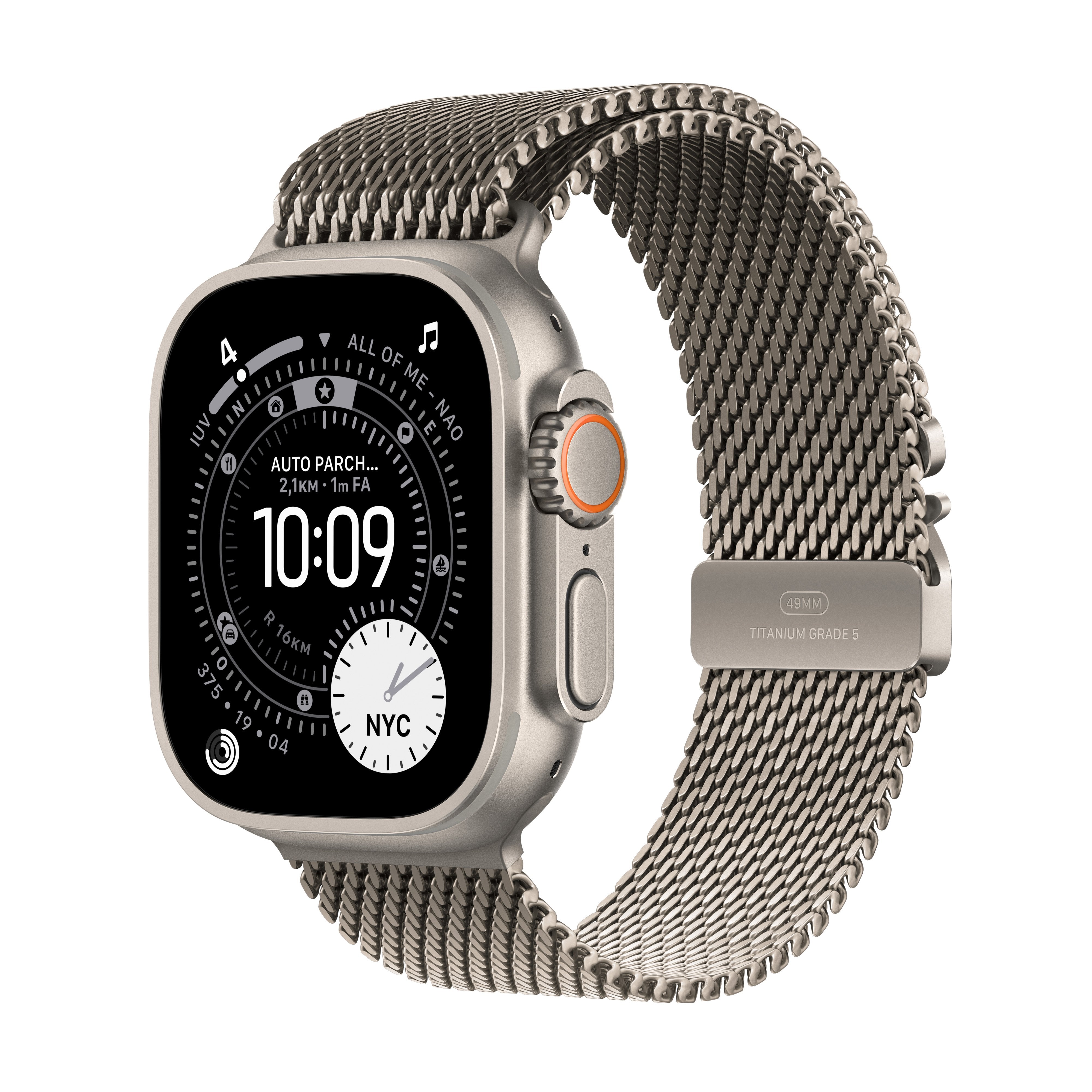 EAN 0195950609615 - Apple Watch Ultra 3 OLED 49 mm Digital 422 x 514 Pixeles Pantalla táctil 5G Titanio Wifi GPS (satélite) imagen 1