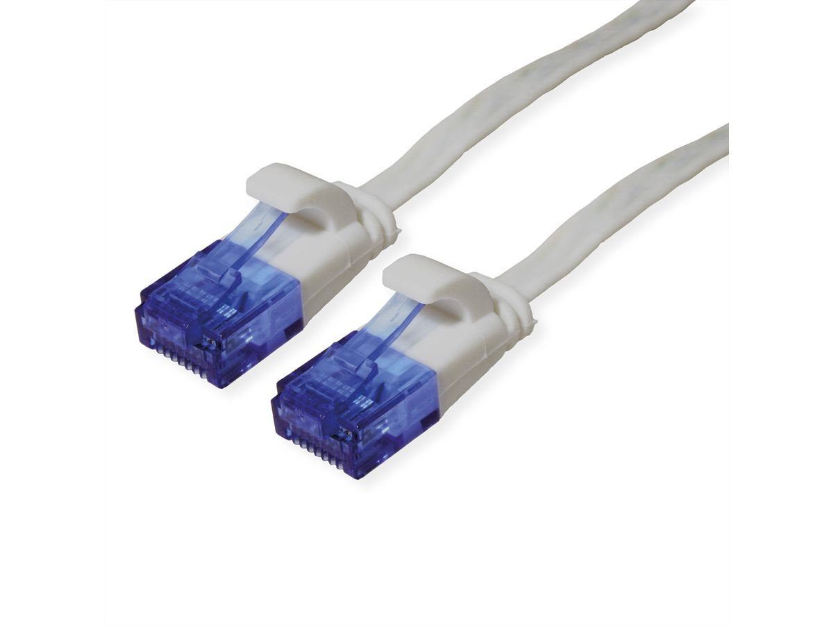 Value Cable De Red Cat.6a (Class Ea) Utp, Extra-Flach, Grau, 1 M